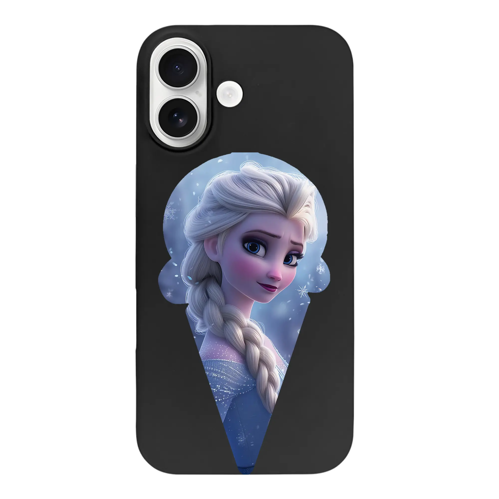 アナと雪の女王(Frozen) グッズ エルサ(Elsa) - iPhone 17 シリーズ シリコンケース 薄型 耐衝撃 指紋防止 ソフトタッチカバー 精密フィット 傷防止 保護ケース iPhone 17/17 Air/17 Pro/17 Pro Max 対応